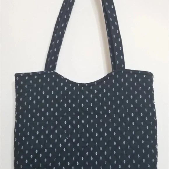 Vera Bradley Black and White Tote with Eyeglass Case - Picture 6 of 7